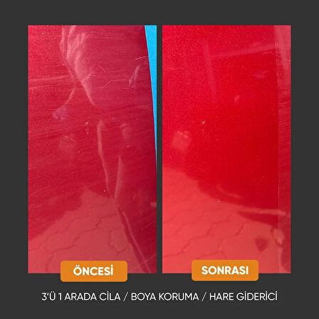 Vernik Sökücü + Hediye 3'Ü 1 Arada Cila-Boya Koruma-Hare Giderici