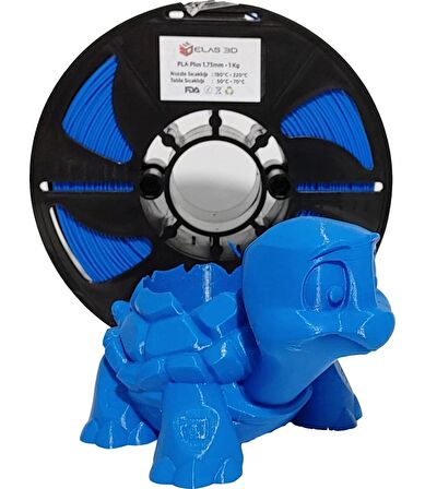 Elas 1.75 Mm Mavi Pla Plus Filament 1KG