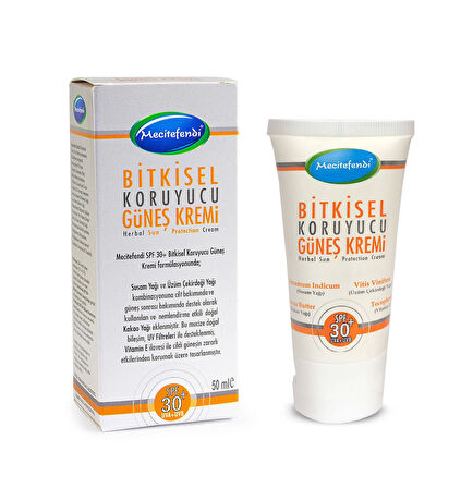 Mecitefendi Bitkisel Koruyucu Güneş Kremi 30 SPF 50 ml