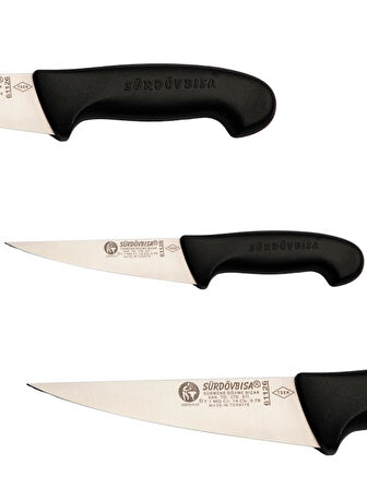 Sürdövbisa F61126 Plastik Pimsiz Sap Kasap Bıçağı