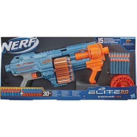 Nerf Elite 2.0 Shockwawe RD-15 Lisanslı Nerf Silahı Sünger Atan Tüfek