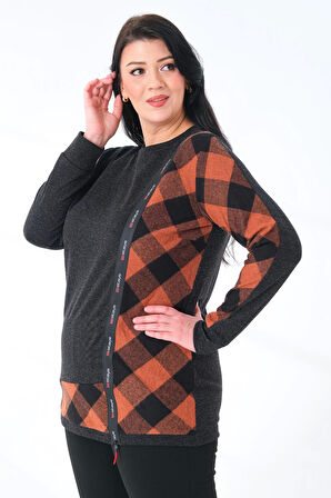 Kadın Büyük Beden Sweatshirt