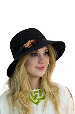 Kadın Hasır Şapka 3851