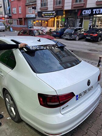 Jetta Cam Üstü Spoiler Jetta cam üstü Spoyler Uzay model