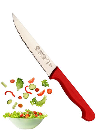 Sürdövbisa F61112 Plastik Pimsiz Sap Lazer Sebze Bıçağı (Siyah sap)