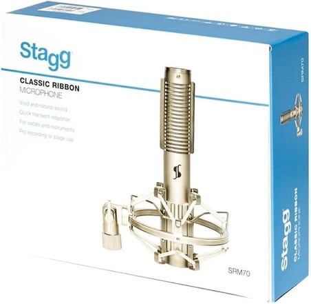 STAGG SRM70 RİBBON MİKROFON