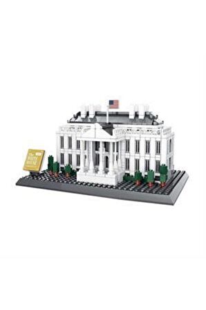 Wange The White House Of Washington-Usa-Beyaz Saray Lego Seti 803 Parça