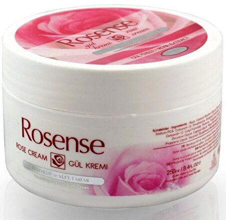 Rosense Besleyici El & Vücut Kremi Gül - 250 ml