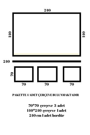 Boyanabilir Duvar Çıtası 2,5 Cm (KESİMLİ HAZIR PAKET)