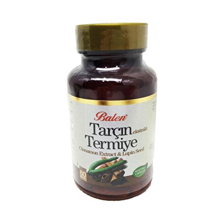 Balen Tarçın Termiye - 60 Kapsül