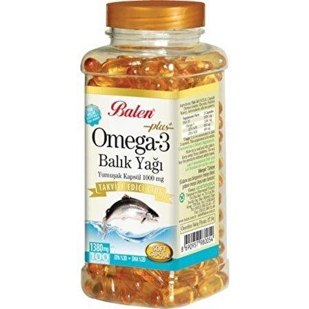 Balen Omega 3 Balık Yağı - 100 Kapsül