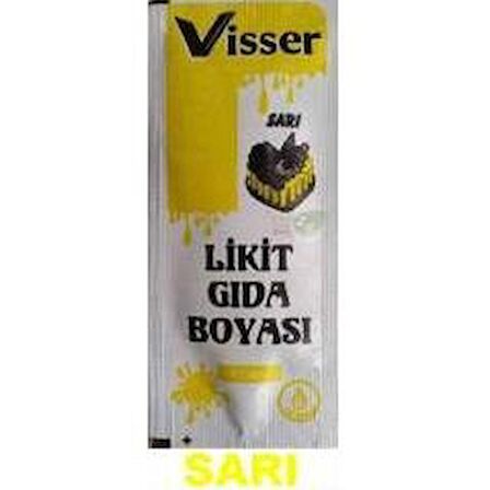 Visser Likit Gıda Boyası 12 ml x 4 ADET