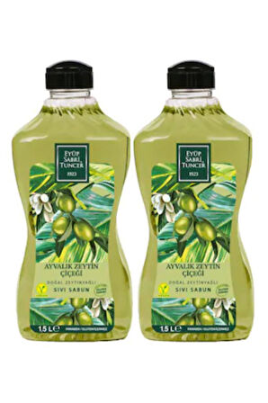 Eyüp Sabri Tuncer Sıvı Sabun 1500 ml Ayvalık Zeytin Çiçeği x 2 Adet