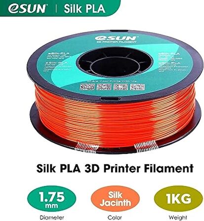 eSUN Silk PLA 3D Printer Filament Jacinth