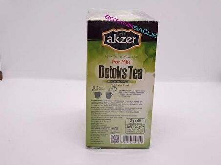 Akzer Detoks Çayı - 60 Süzen Poşet