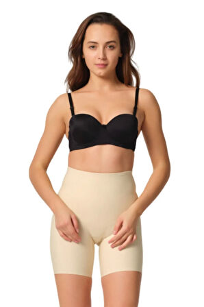 Toparlayıcı Lazer Kesim Boxer Korse Ten 2816