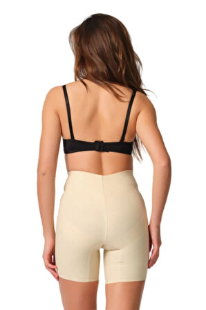 Toparlayıcı Lazer Kesim Boxer Korse Ten 2816