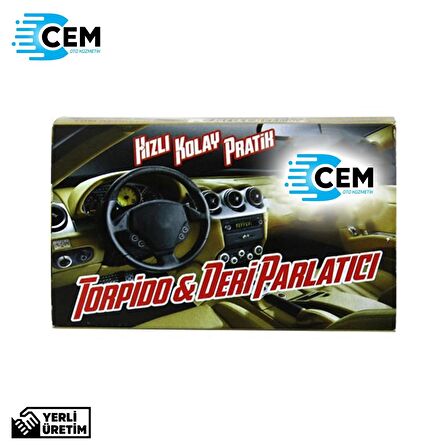 CEM CAR CARE Deri Parlatıcı Sünger