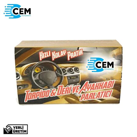 CEM CAR CARE Deri Parlatıcı Sünger