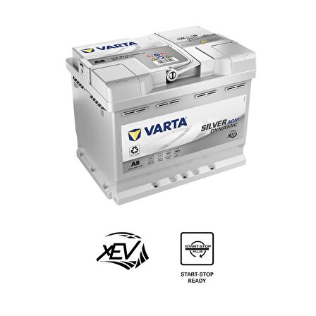 VARTA 60AH START STOP AGM