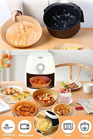 Airfryer Pişirme Kağıdı Hava Fritözü Yağ Geçirmez Kalıp Xiaomi Philips Tefal Kumtel Modeller Ile