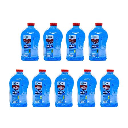 CEM CAR CARE Cam Suyu 2,5 LT Antifriz İçerikli -20 9'LU Avantaj Paket