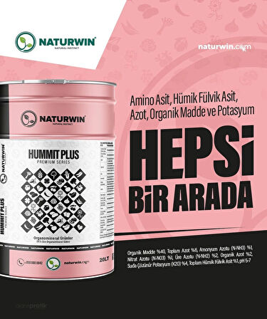 NATURWIN Hummit Plus Sıvı Köklendirici Gübre 1 Litre