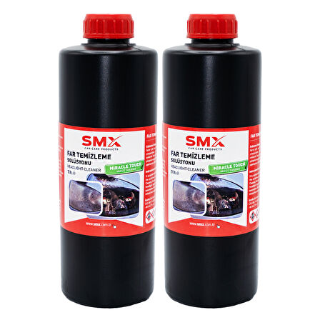 Far Temizleme Solüsyonu 1 Lt.  2 Adet
