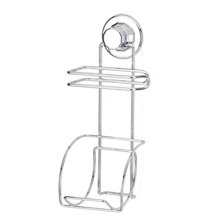 Vakumlu Tuvalet Kağıdı Askısı Yedekli 2 li