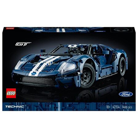 42154 Lego Technic - 2022 Ford GT 1466 parça +18 yaş