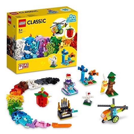 11019 Lego Classic Yapım Parçaları ve Fonksiyonlar , 500 parça +5 yaş