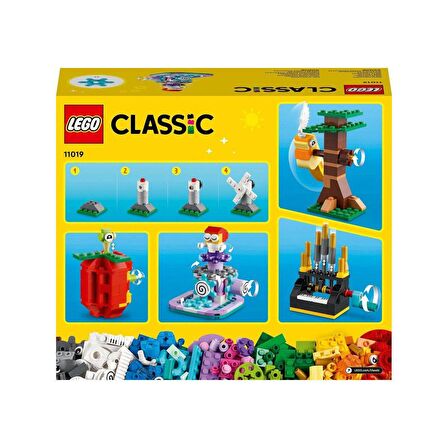 11019 Lego Classic Yapım Parçaları ve Fonksiyonlar , 500 parça +5 yaş