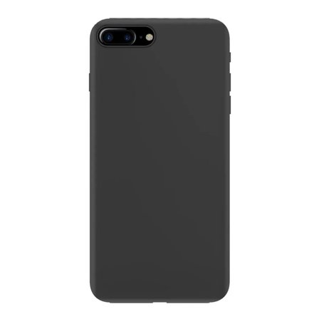 Apple iPhone 7 Plus İnce Mat Silikon Kılıf Siyah