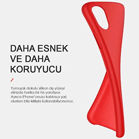 Apple iPhone 6 Altı Açık Liquit Lansman Silikon Gece Siyahı