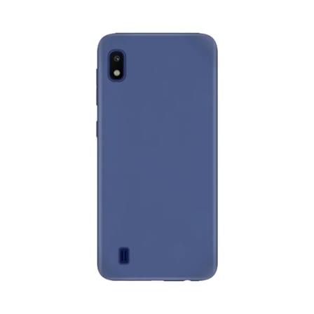 Samsung Galaxy M10 İnce Mat Silikon Kılıf Lacivert