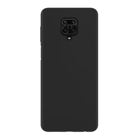 Xiaomi Redmi Note 9S İnce Mat Silikon Kılıf Siyah