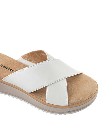 Hush Puppies Beyaz Kadın Terlik Hou