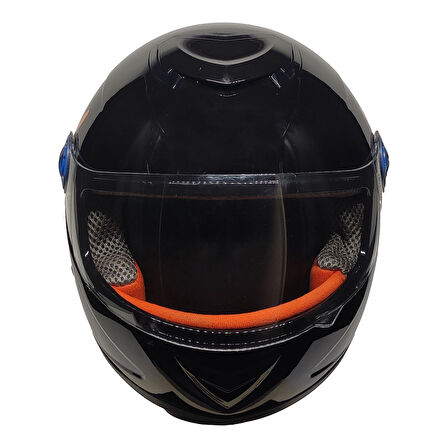 MTS Full Face Motosiklet Çocuk Kaskı K5 Skull Black