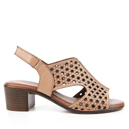 Hush Puppies Fito 624216 Hakiki Deri Kadın Sandalet Sand