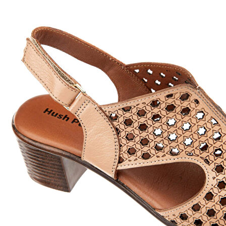 Hush Puppies Fito 624216 Hakiki Deri Kadın Sandalet Sand
