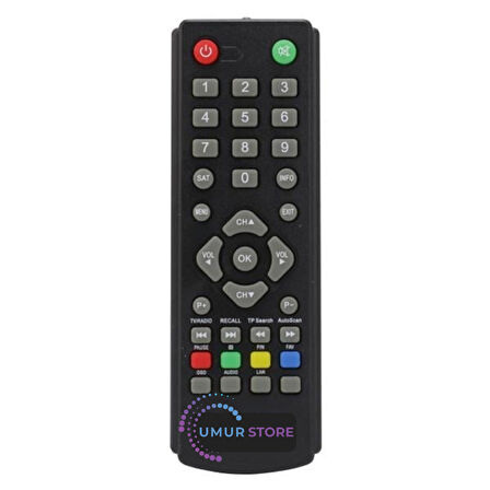 Mersat MS-2011 Plus Uydu Alıcı Kumandası