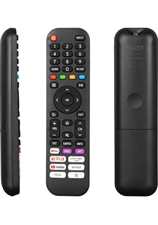 Awox  Netflix-Youtube-Prime Video Tuşlu Android LCD LED Tv Kumanda