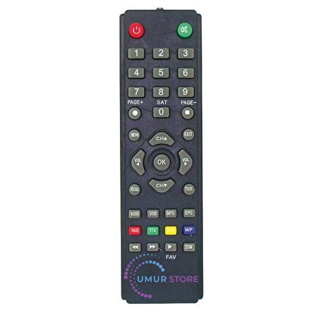 Botech Piko 107 Mini Uydu Alıcı Kumandası