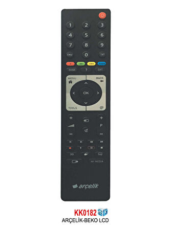 ARÇELİK-LCD KUMANDA (UYUMLU)