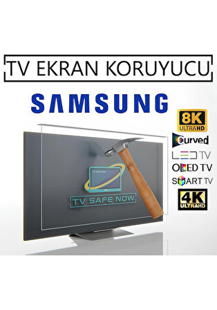 Samsung Uyumlu 65cu8100 65'' İnç 165 Ekran Samsung Uyumlu TV Ekran Koruyucu