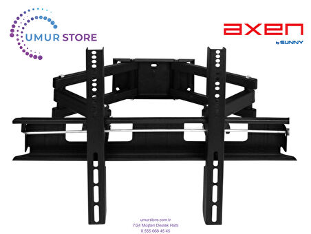 Axen AX43DIL540 43” FullHD Uydu Alıcılı webOS Smart 42”- 55”- 65”- 75” inç Lcd Led Ekran Tv Hareketli Askı Aparatı