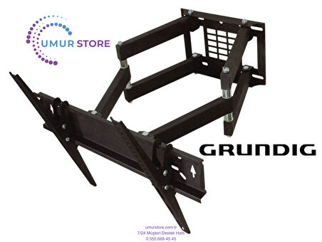 Grundig 65GHO9700 65” 4K UHD Google Smart OLED 39-65 inç Kilitli Hareketli Lcd Led Tv Duvar Askı Aparatı