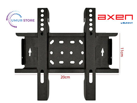 Axen Ax24lede09-b 60 Ekran Hd 19”- 27” inç (55-70cm) Lcd Led TV Sabit Askı Aparatı