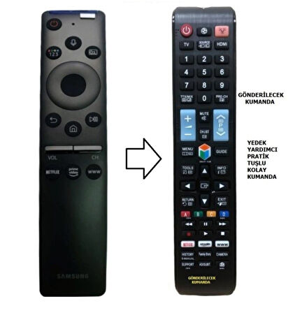 Samsung 55Q70T 4K Smart QLED Tv ( Yedek Kumandası )