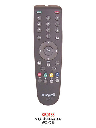 ARÇELİK -  LCD (RC-YC1) KUMANDA